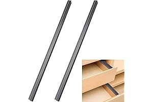 File Cabinet Rails for Hanging Files - 2 Pack