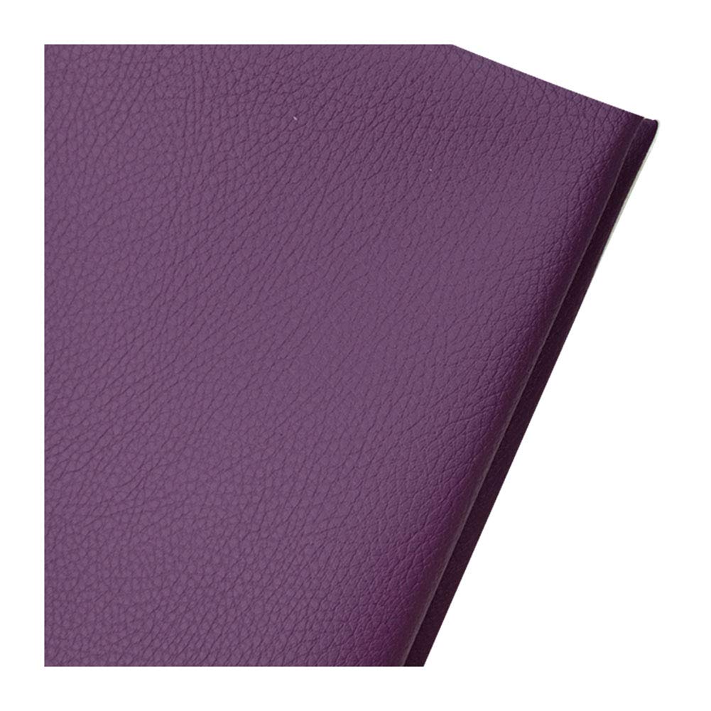 Similicuir violet à grain imitation cuir pour meubles et sacs 4m