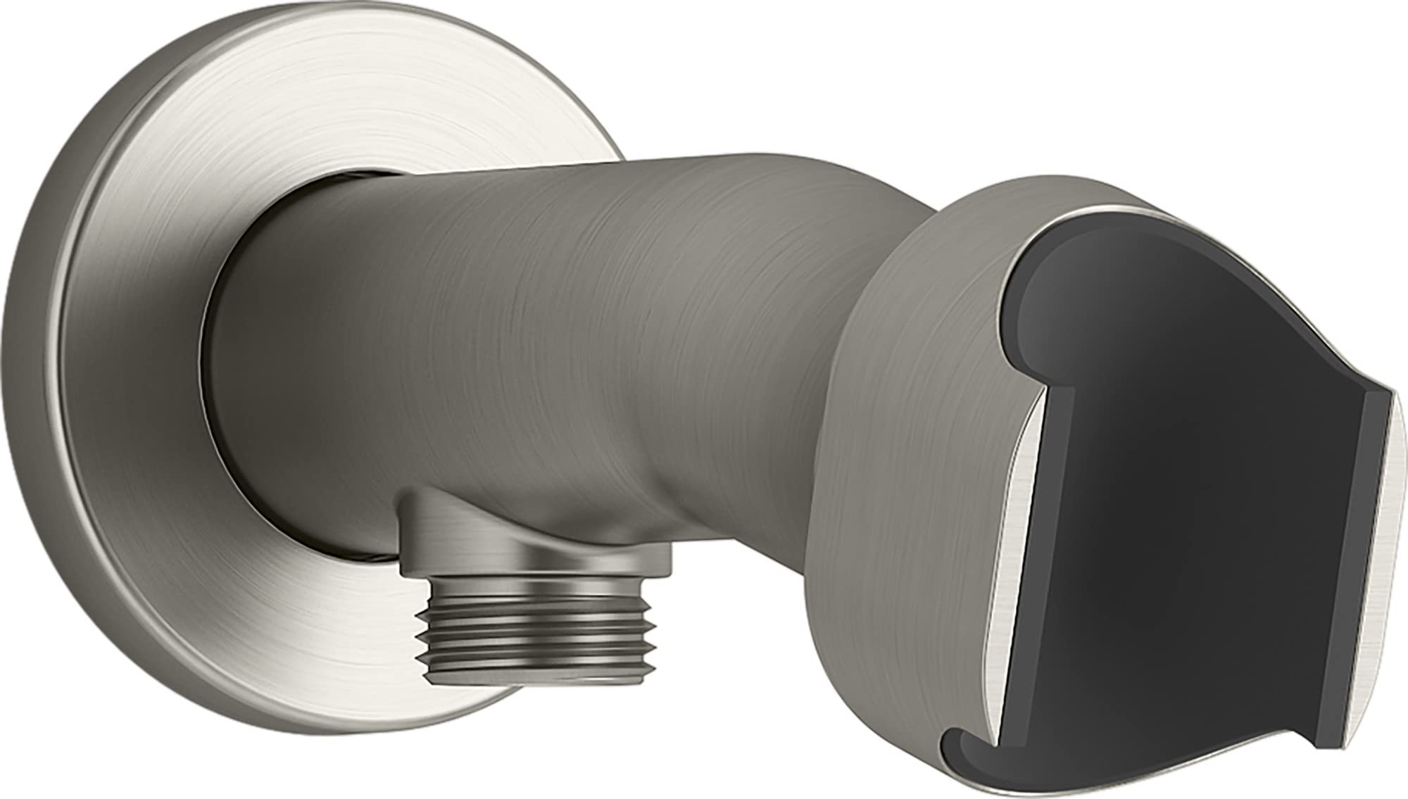 Support douchette mural Kohler 21051-BN coude alimentation encastrable salle de bain
