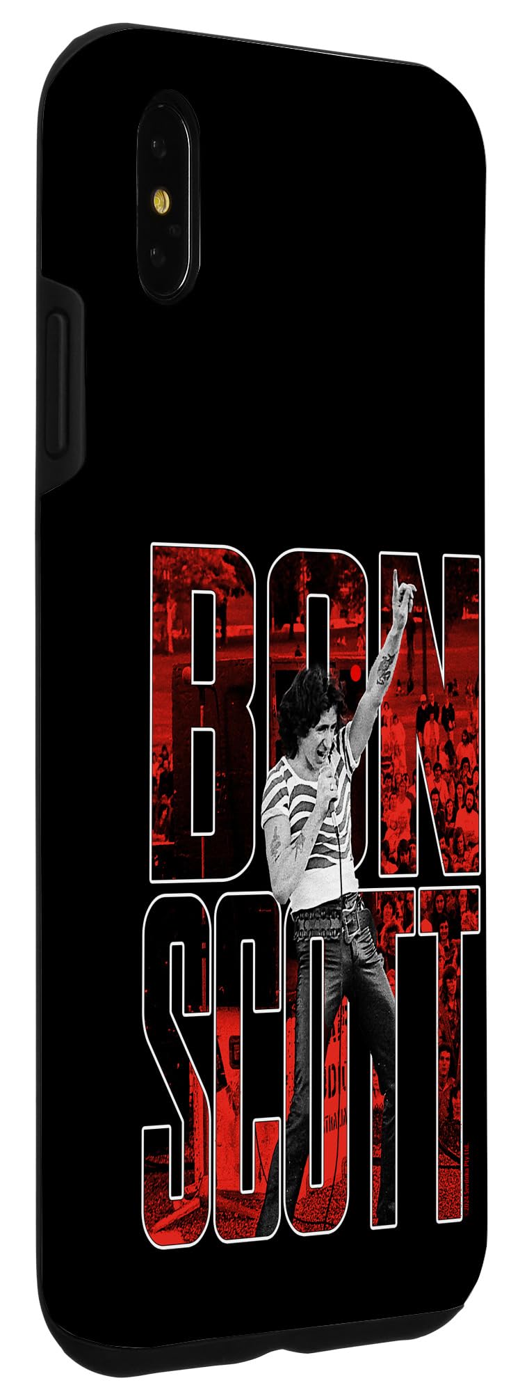 iPhone XS Max Bon Scott Big Logo Live Photo Case - Image 3