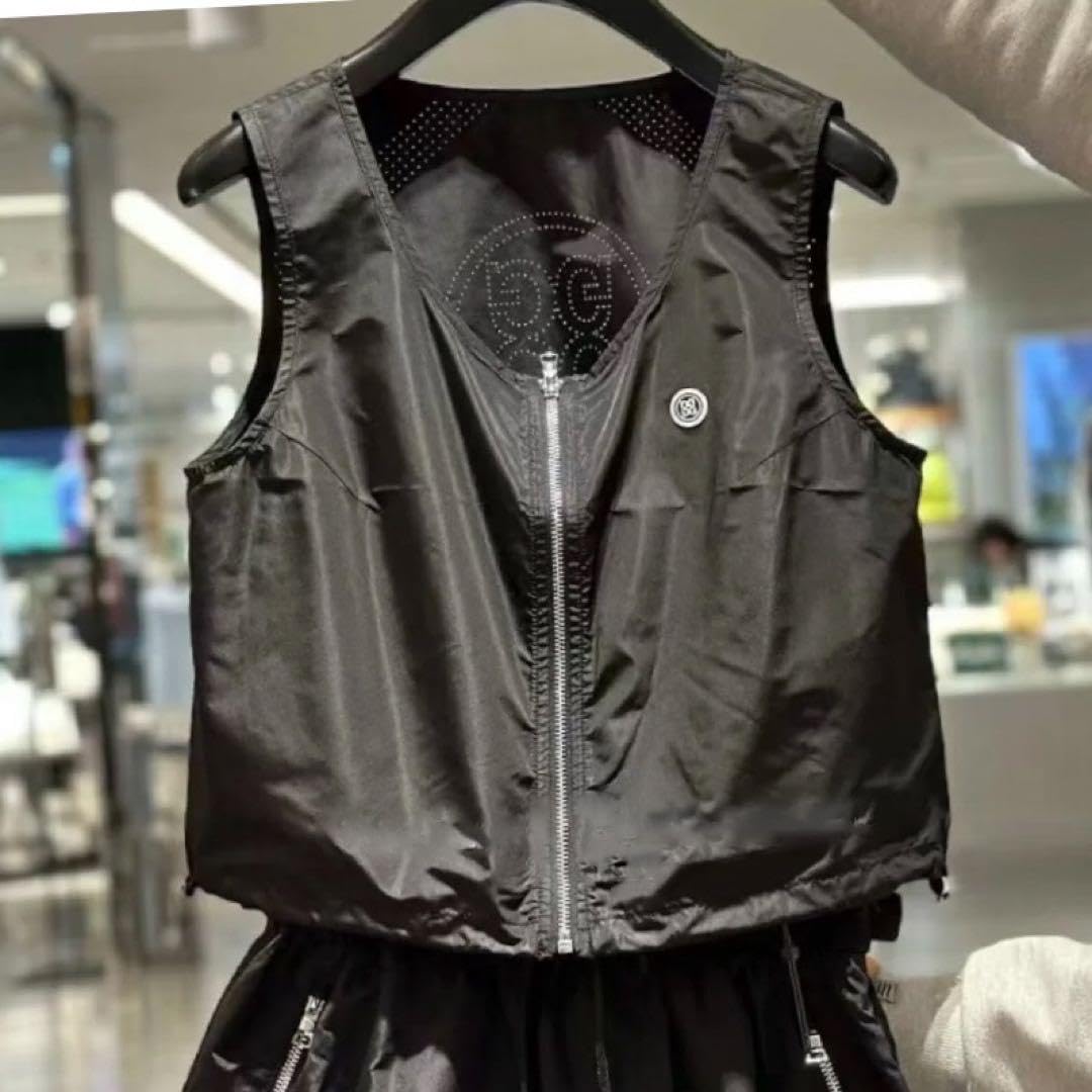 Amazon.co.jp: ゴルフ レディース ジーフォア ベスト ノースリーブ  