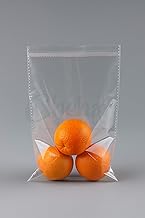 JCGI® Plastic Clear Transparent Poly Bags | Used For Gift, Jewellery Packing, Cards Self Adhesive Sealable Plastic Pouch Bags - 5 x 7 inch (Pack of 200 Count)