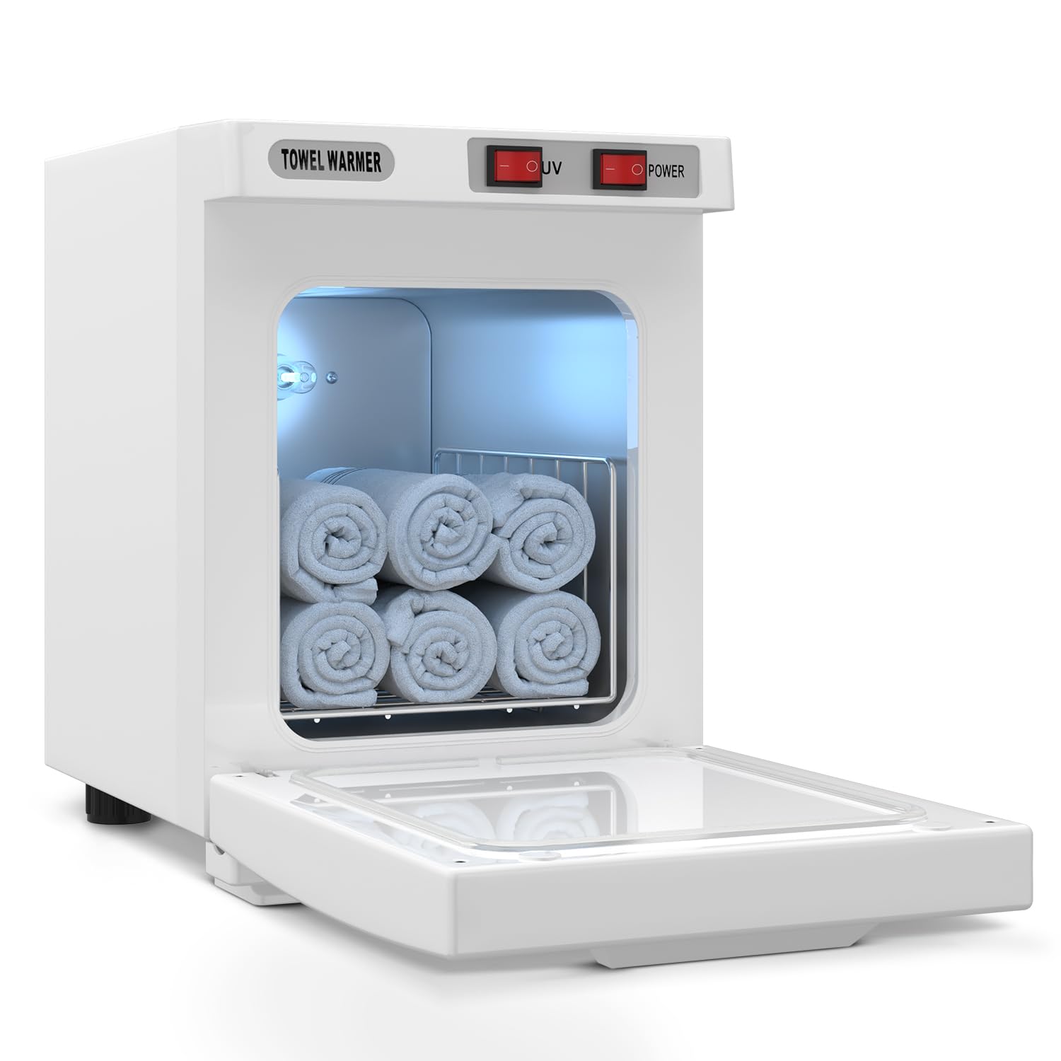 Photo 1 of Utenzi Hot Towel Warmer, 5L Towel Warmer Cabinet (White)