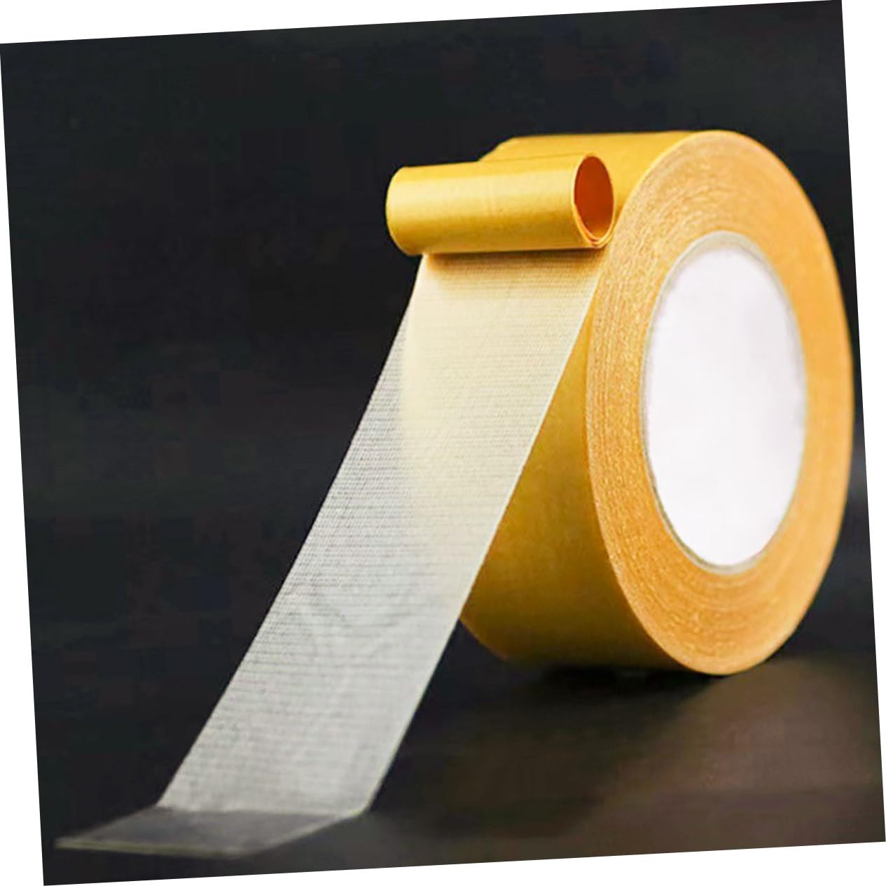 ULTECHNOVO 4rotoli Nastro Biadesivo Extra Forte Adesivo Alta Viscosità Per Tappeti Decorazioni e Uso Industriale Facile Da Rimuovere Senza Residui