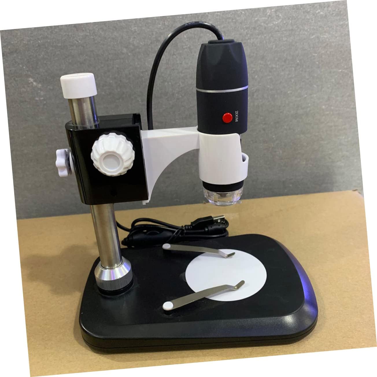 OSALADI Portable Digital Microscope 1600x Magnification Handheld Magnifier for Boys and Girls Adults