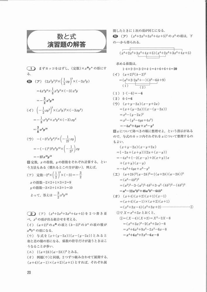 Amazon.co.jp: プレ1対1対応の演習/数学1 (大学への数学 プレ1対