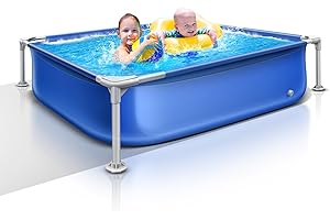 Small Frame Pool: 4' x 4' x 12'' Kiddie Pool Above Ground