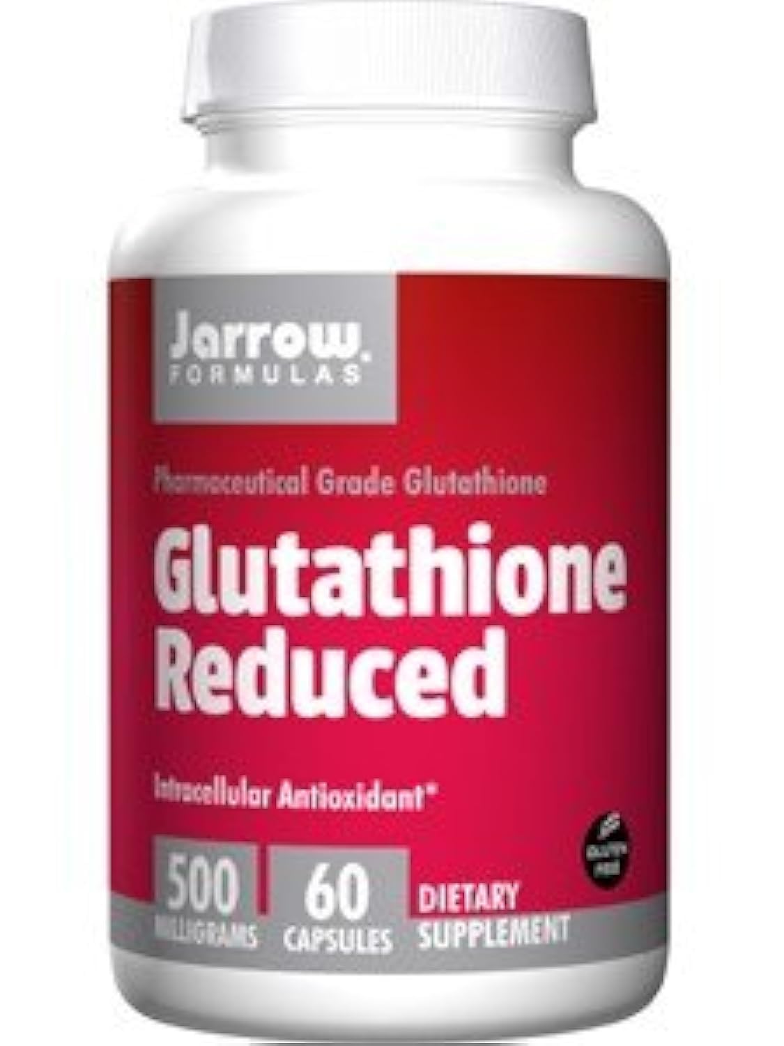 Jarrow Formulas Glutathione Reduced, 500mg - 60 vcaps