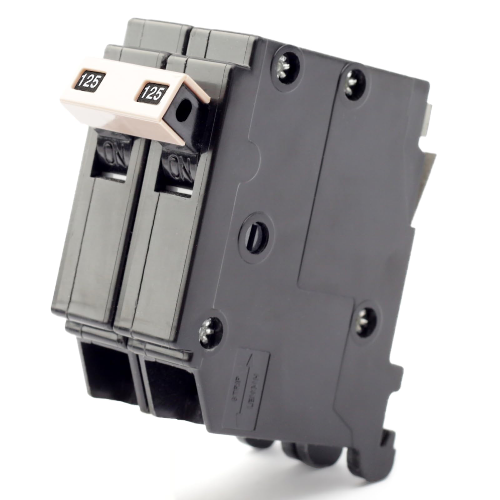 ALLCSM Upgraded 2125 2-Pole 125-Amp Circuit Breaker Replacement for Cutler Hammer Load Centers, 3/4 Inch Plug-On Molded Case Circuit Breaker, Thermal