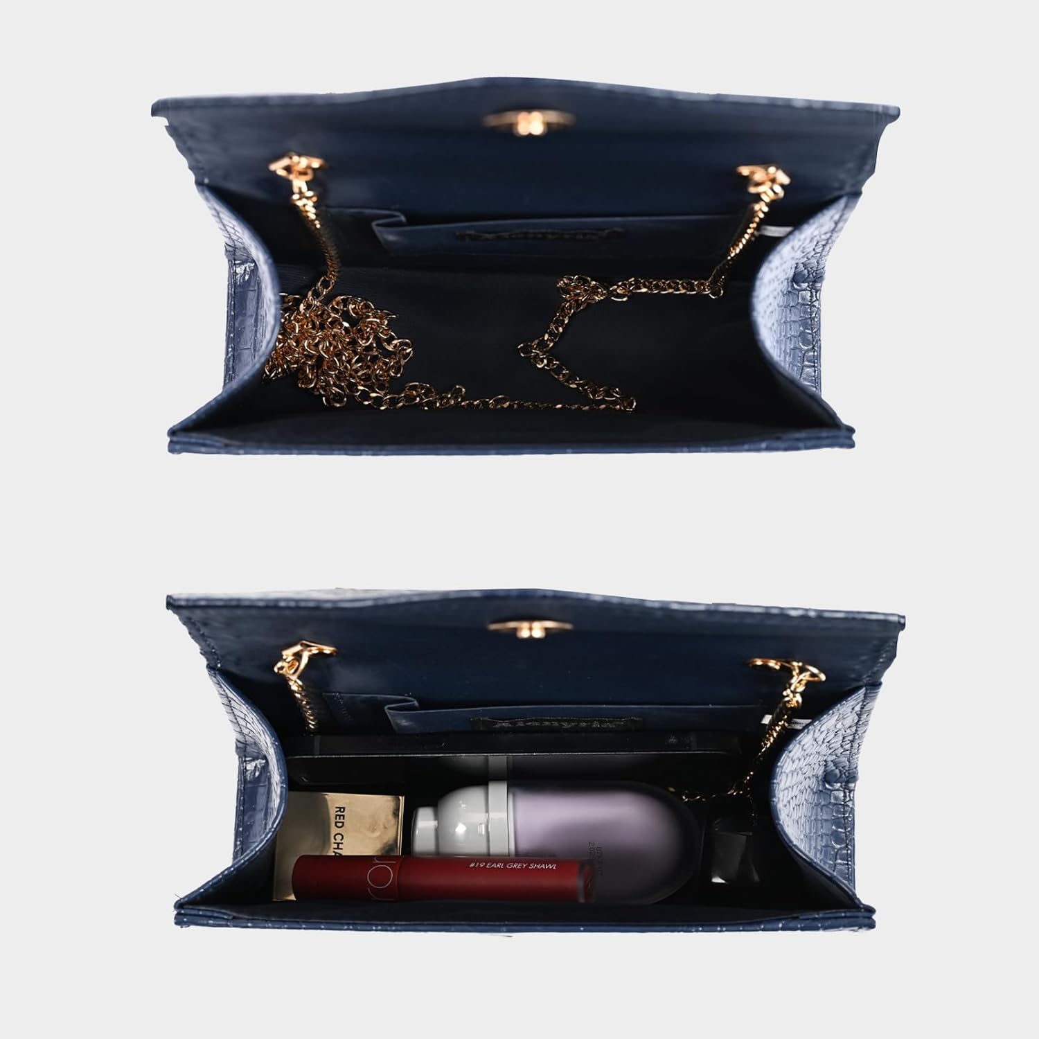 Top Handle Evening Bag for Women Vegan Leather Envelope Clutch Purse Handbag Formal Wedding Prom Party