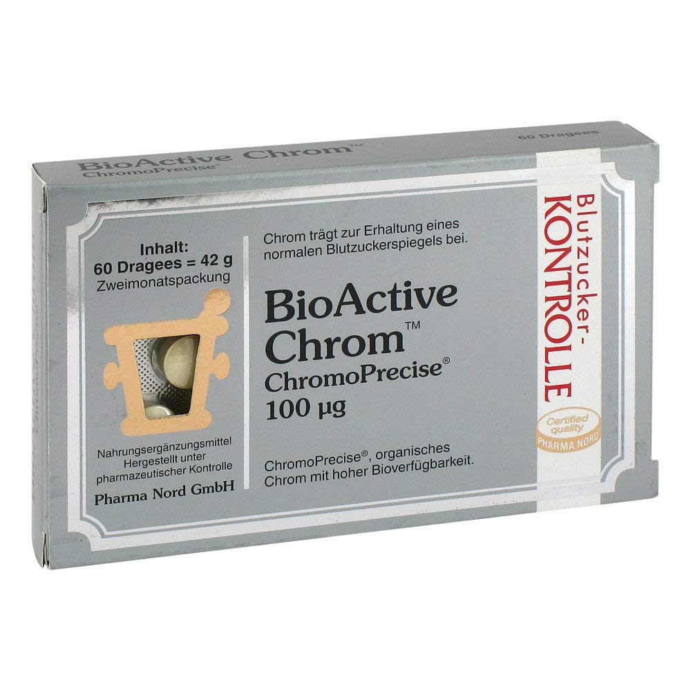 Bioactive Chrom Chromoprecise 100 [my]g Dragees 60 stk