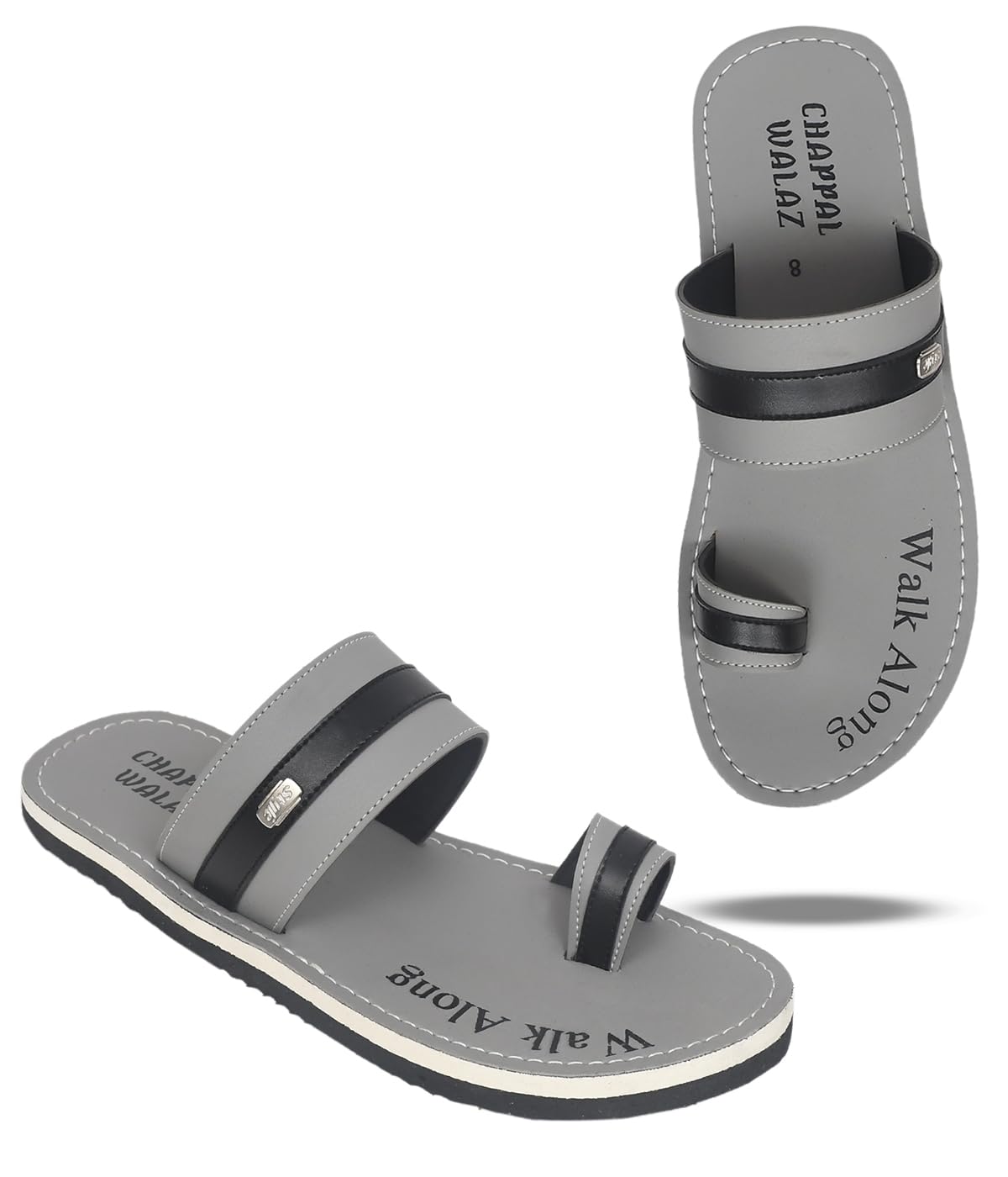 CHAPPALWALAZ Mens Flip-Flops Casual Soft Rubber Sole Lightweight Indoor & Outdoor Comfortable Nylon Buckle Slippers & Chappal | Classic Flat, Rubber, Anti Skid for Daily Use (Off-White, 8) (B0D9HMH67N) Amazon Price History, Amazon Price Tracker