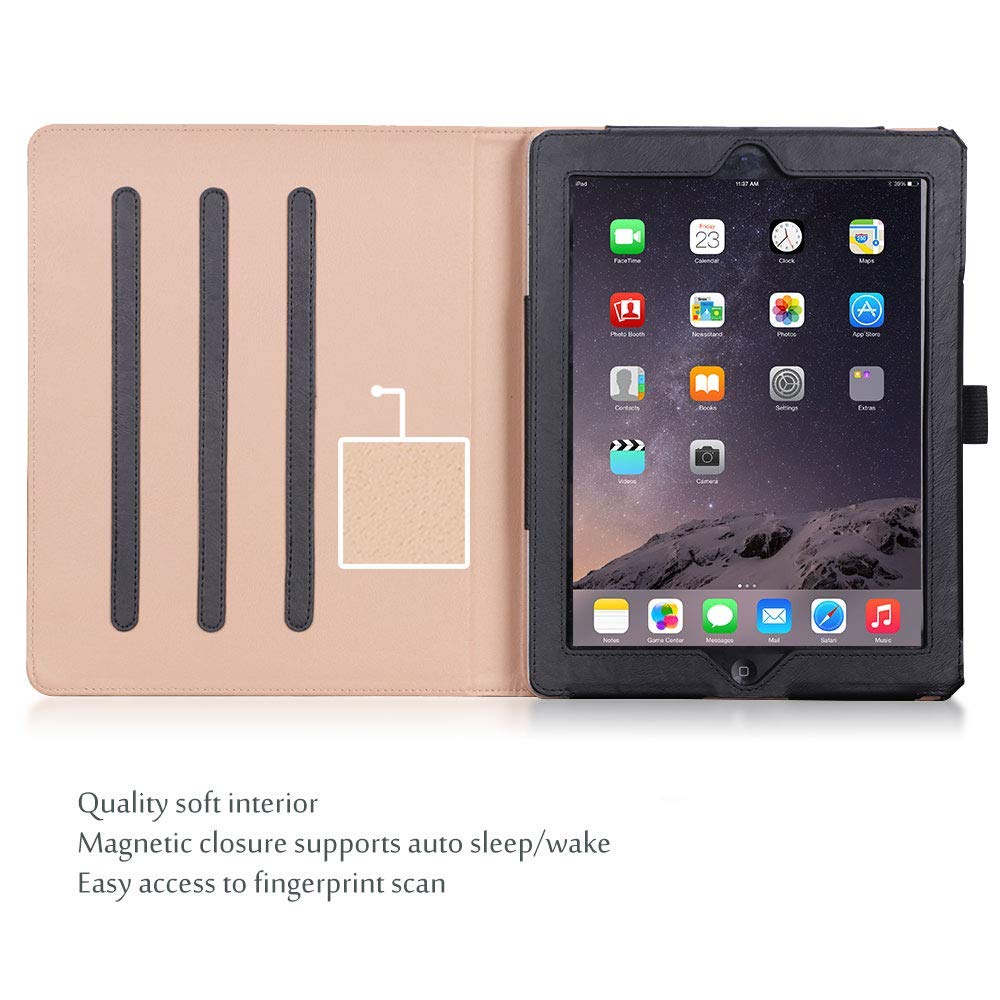 iPad 2 3 4 ケース(旧型) 超薄型 スタンド機能　背面カバー 黒 Amazon | ProCase iPad 2 3 4 ケース(旧型) 超薄型 軽量