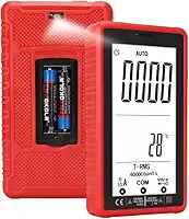 Multímetro Digital Automático de Alta Precisão | Detecção NCV sem Contato | CAT III 600V | Kit Completo (Cabos, Termopar) para Eletricistas e Automotivo
