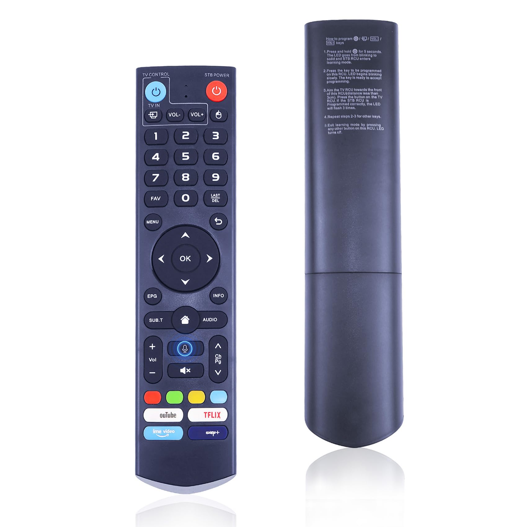 Photo 1 of New V3 Pro Voice Remote Control Compatible with vSeeBox V1/V2,V3/V2/V1/V5 Pro,V3Plus,Max/Elite/Max Intelligent Bluetooth Voice Remote Control