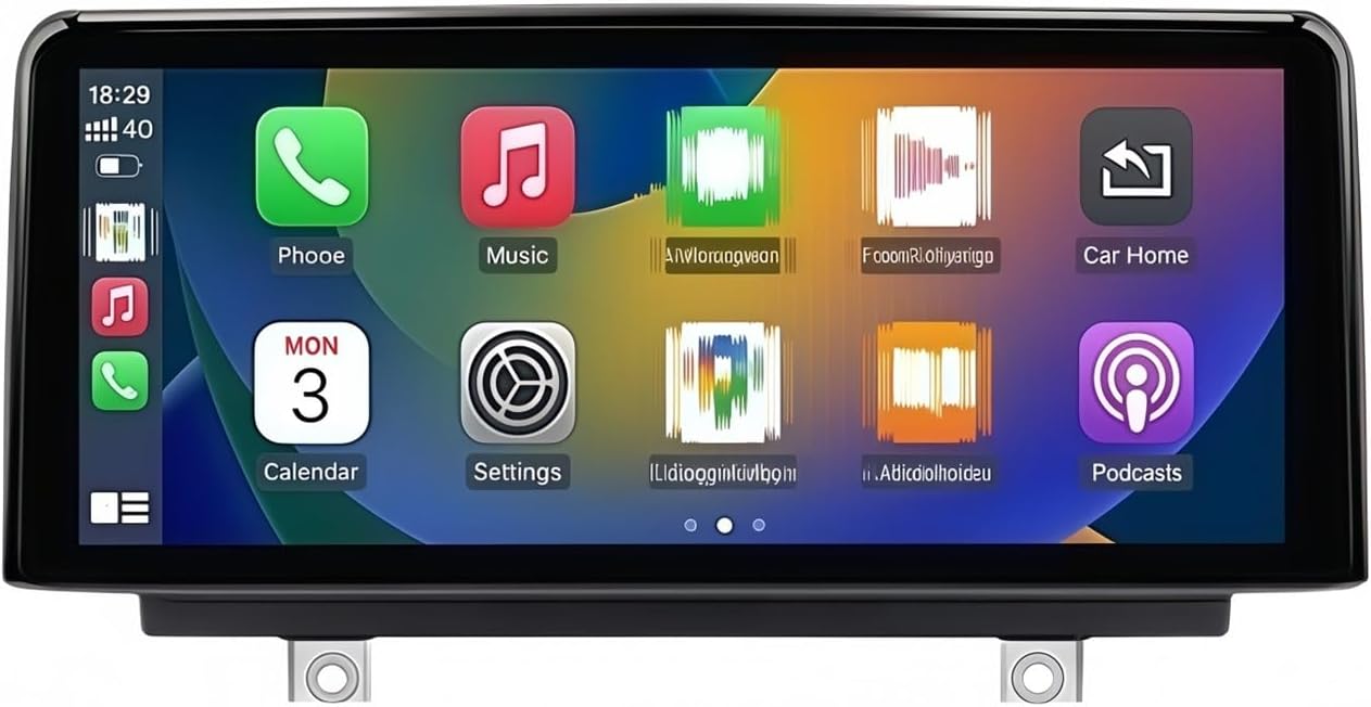 10.25'12.3' Wireless CarPlay Android Auto Multimedia Display Screen for BMW 1 2 3 4 Series Wireless carPlay android auto display(10.25 F30 NBT)
