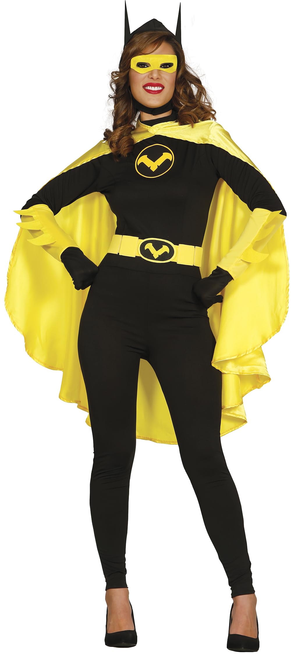 FIESTAS GUIRCA Black heroine adult costume for women