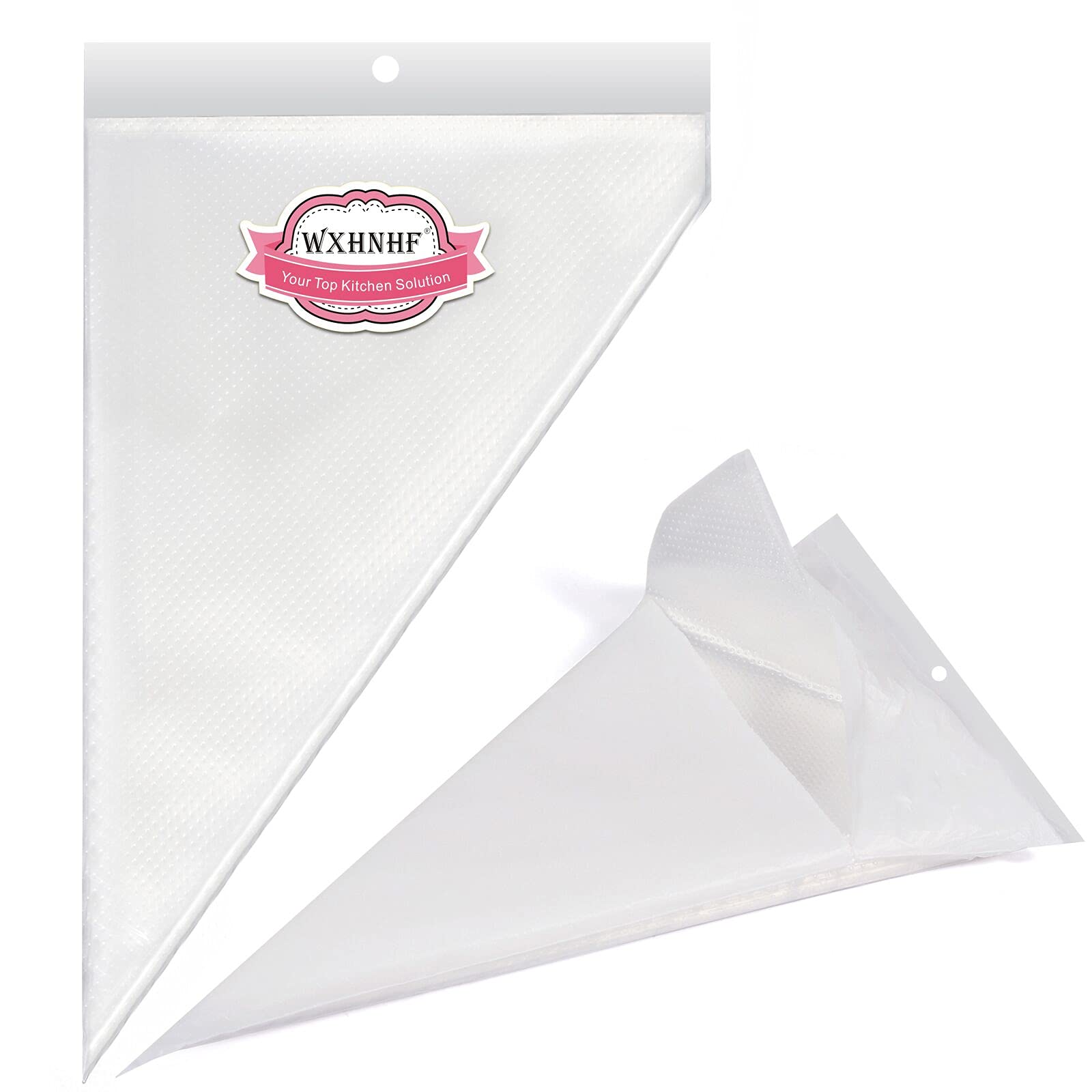 Amazon.com: Tipless Piping Bags Disposable Pastry Bags Frosting Icing  Piping Bag for Cake Decorating Cookie Baking Chocolate Candy Cream Cupcake  Clear Heavy Duty Anti-Burst Piping Pastry Bags 100 Pcs (13.5 Inch): Home