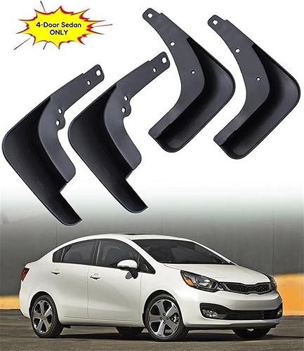 Miniatura 2 de Accesorios Exteriores Barro Flap para Kia Rio 3 2012-2016 UB Sedan Guardabarros Guardabarros Delantero Trasero