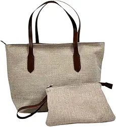 Bolsa de Praia Feminina Grande de Ombro Com Porta Documentos Verão Férias Piscina