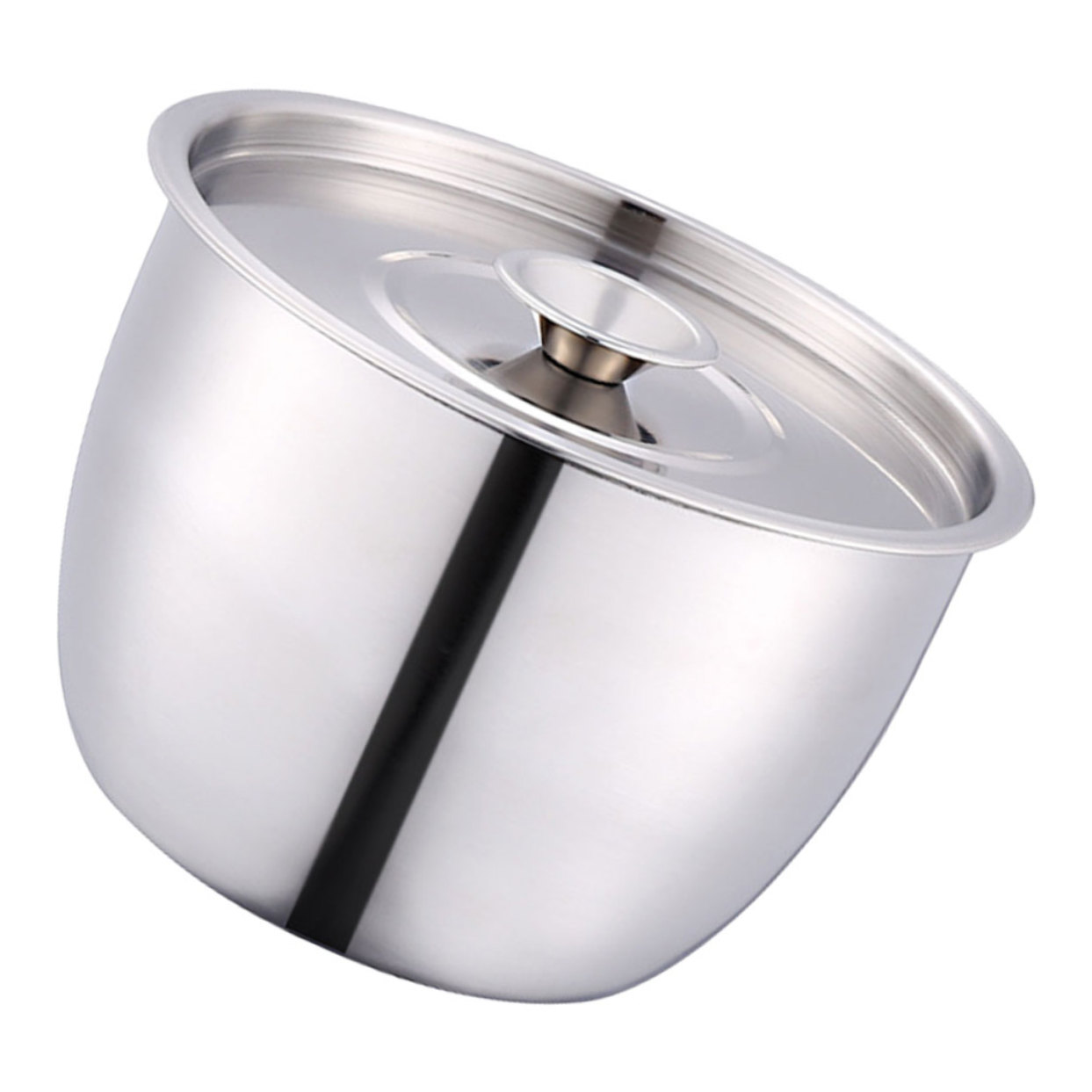 Cuenco para batir huevos multifuncional de acero inoxidable miniatura 7