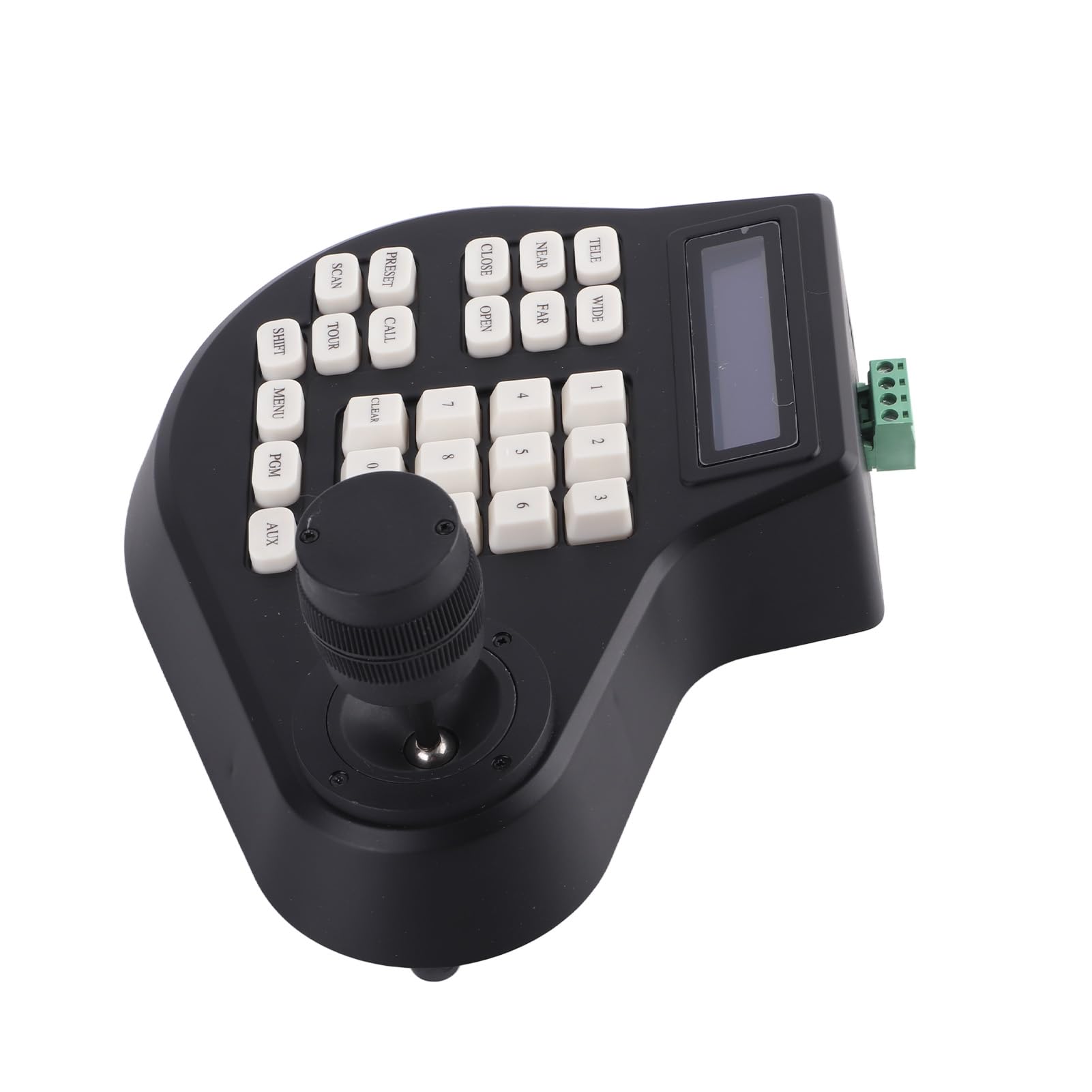 Controller tastiera per telecamera 3D PTZ con joystick, display LCD, dispositivo di controllo per telecamere dome di sicurezza, spina UE 100-240 V