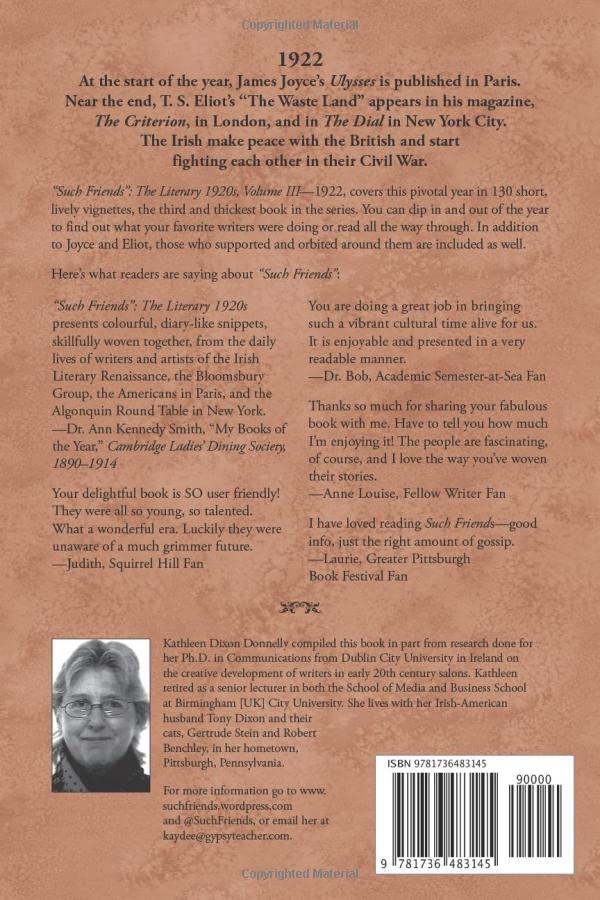 "Such Friends": The Literary 1920s, Vol. III--1922 - Image 2