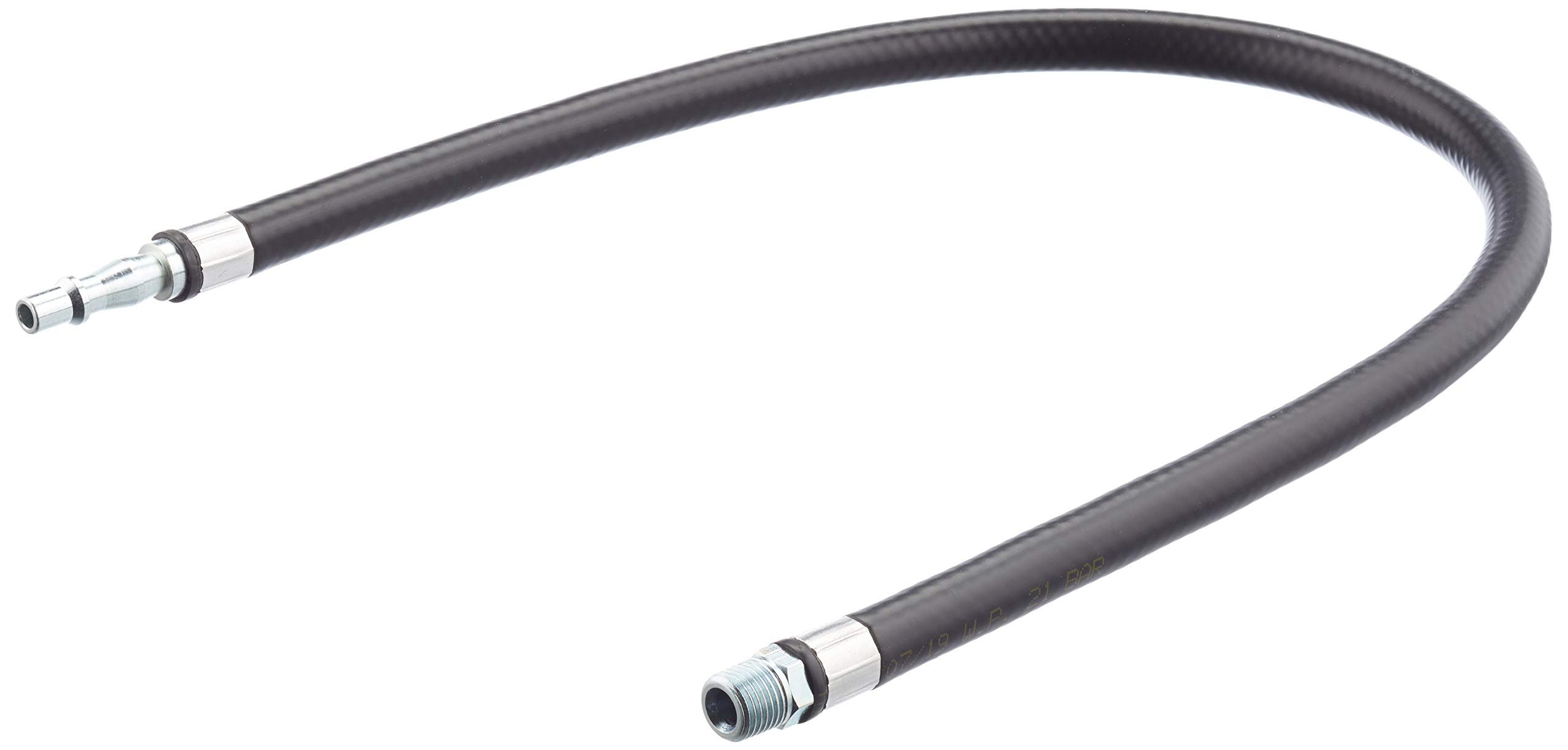 Draper 600mm Air line Whip Hose 1/4" | BS5118 Compliant | PCL Adaptor | Air Compressor Hose | Air Tool | 54438