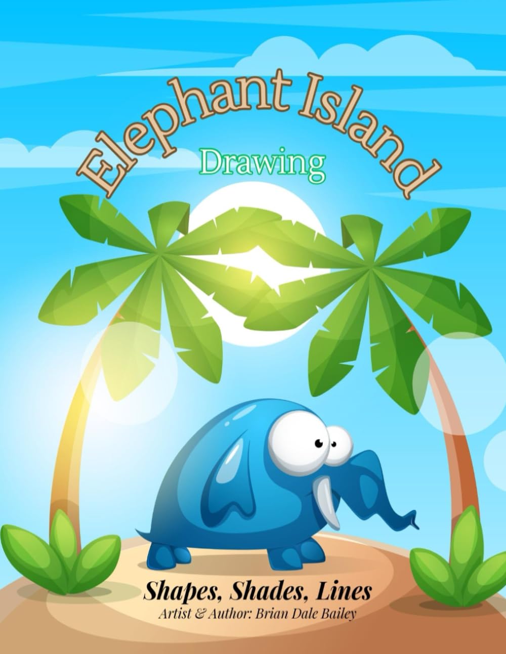 Dessin Elephant Island pour decorer un mur vide facilement