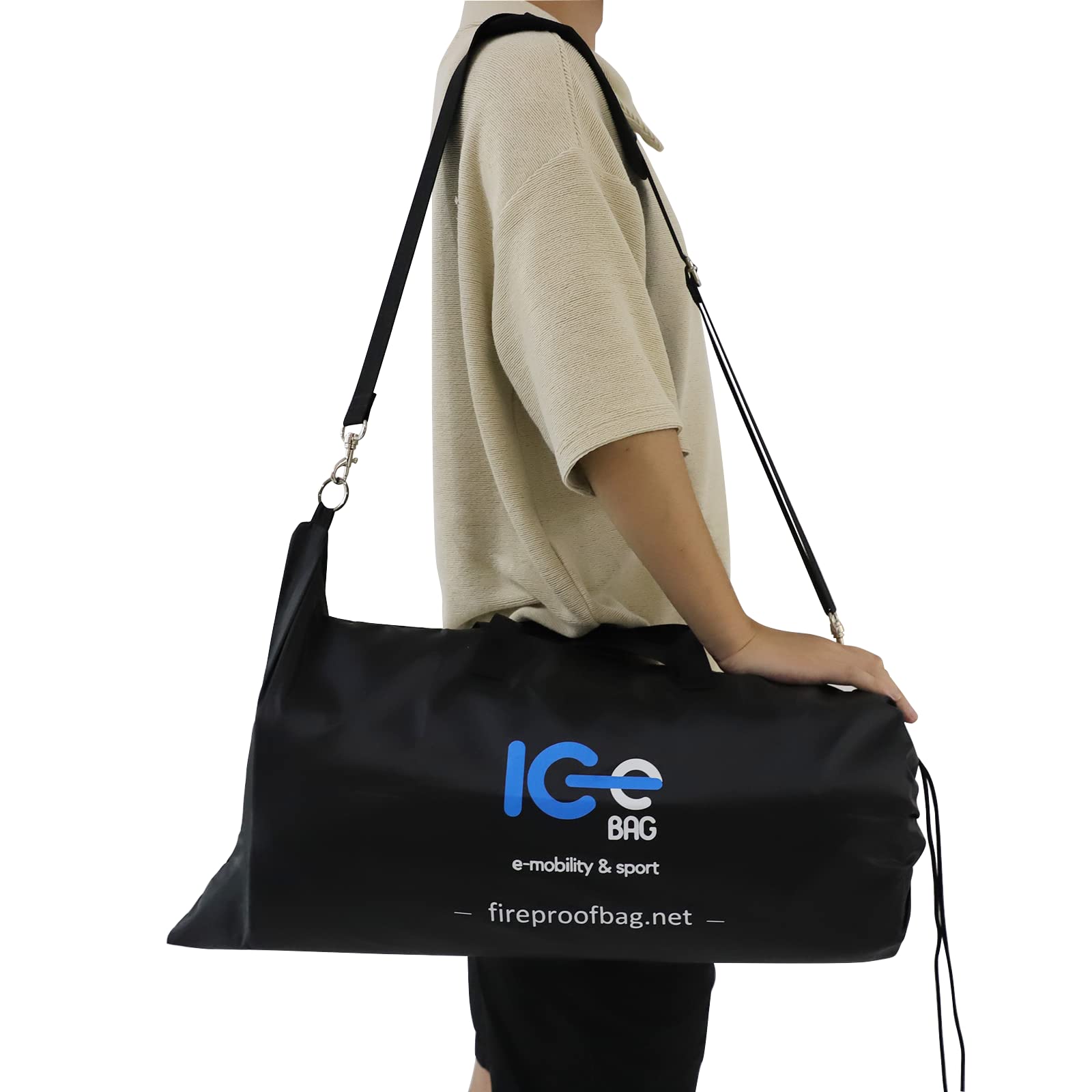 ICe Bag Bolsas Ignífugas para Patinetes Eléctricos - Protección contra Explosiones e Incendios de Baterías de Litio - Probadas Rigurosamente - Seguridad Certificada - Ideal para Hogar y Trabajo