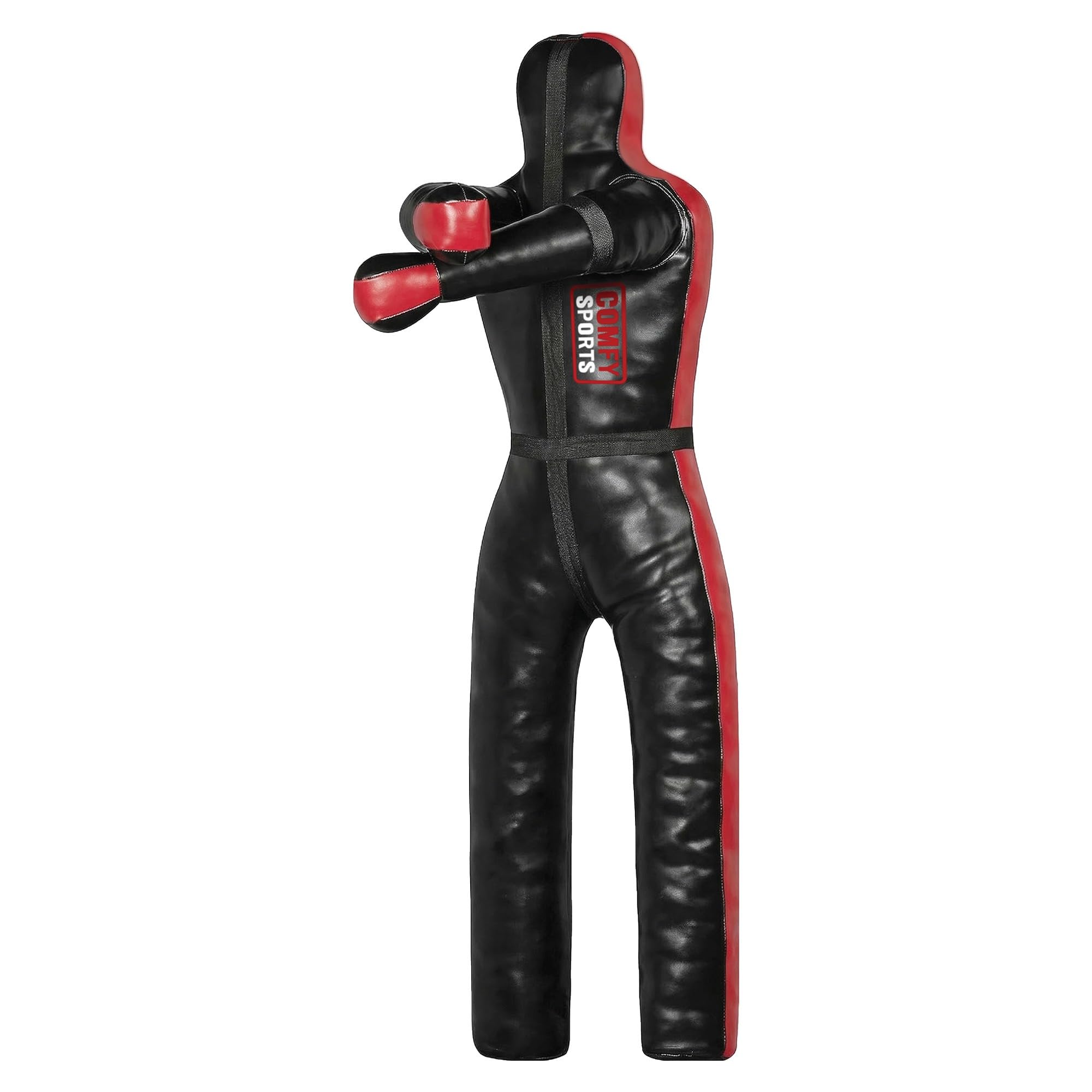 Adult Grip Dummy BJJ Judo Wrestling Standing Position Brazilian Jiu Jitsu MMA Sparring Self Defense Training Unfilled 145cm 170cm Black