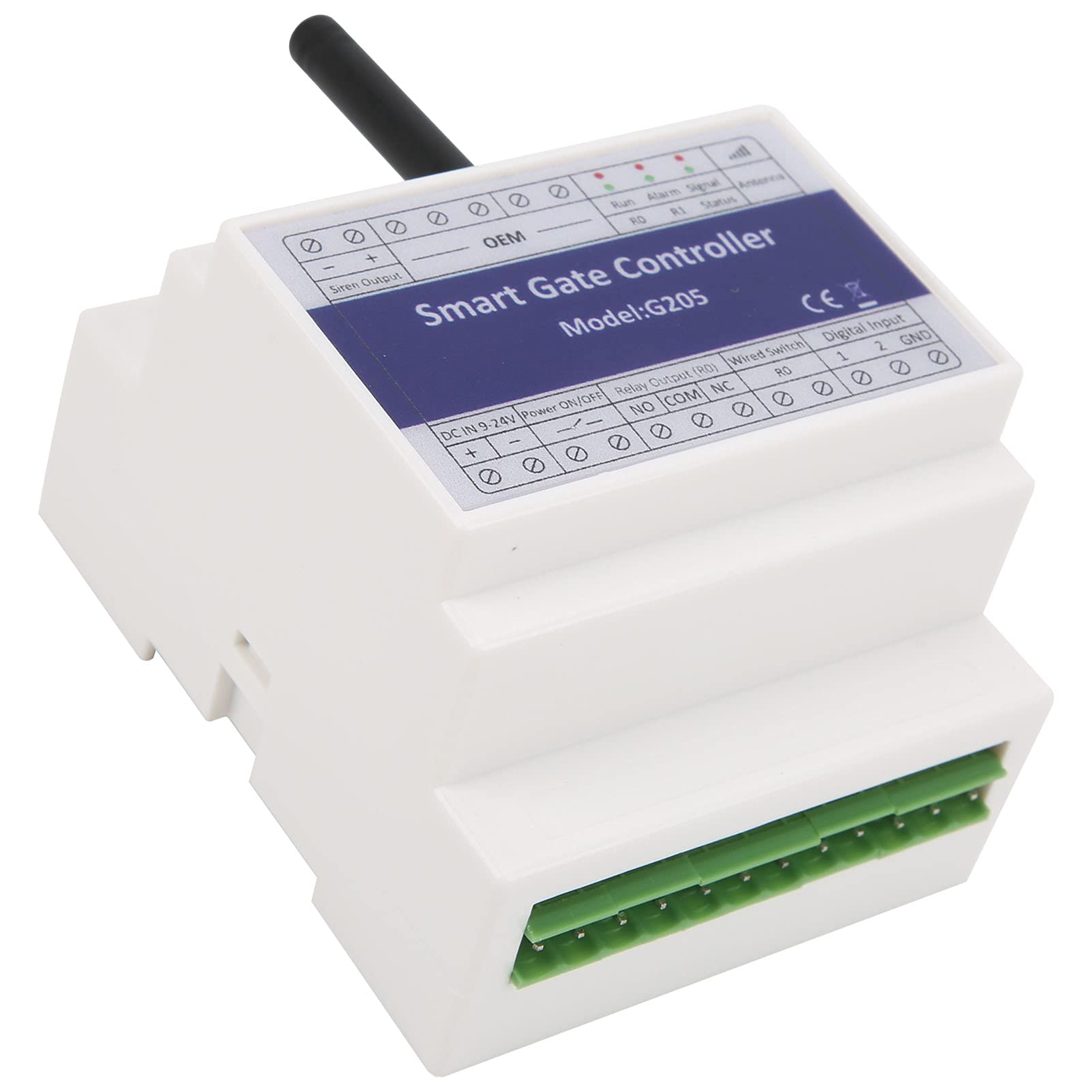 Wedinard GSM Gate Opener, Anti‑Theft System Call Remote Controller for Home Security Remote Alarm