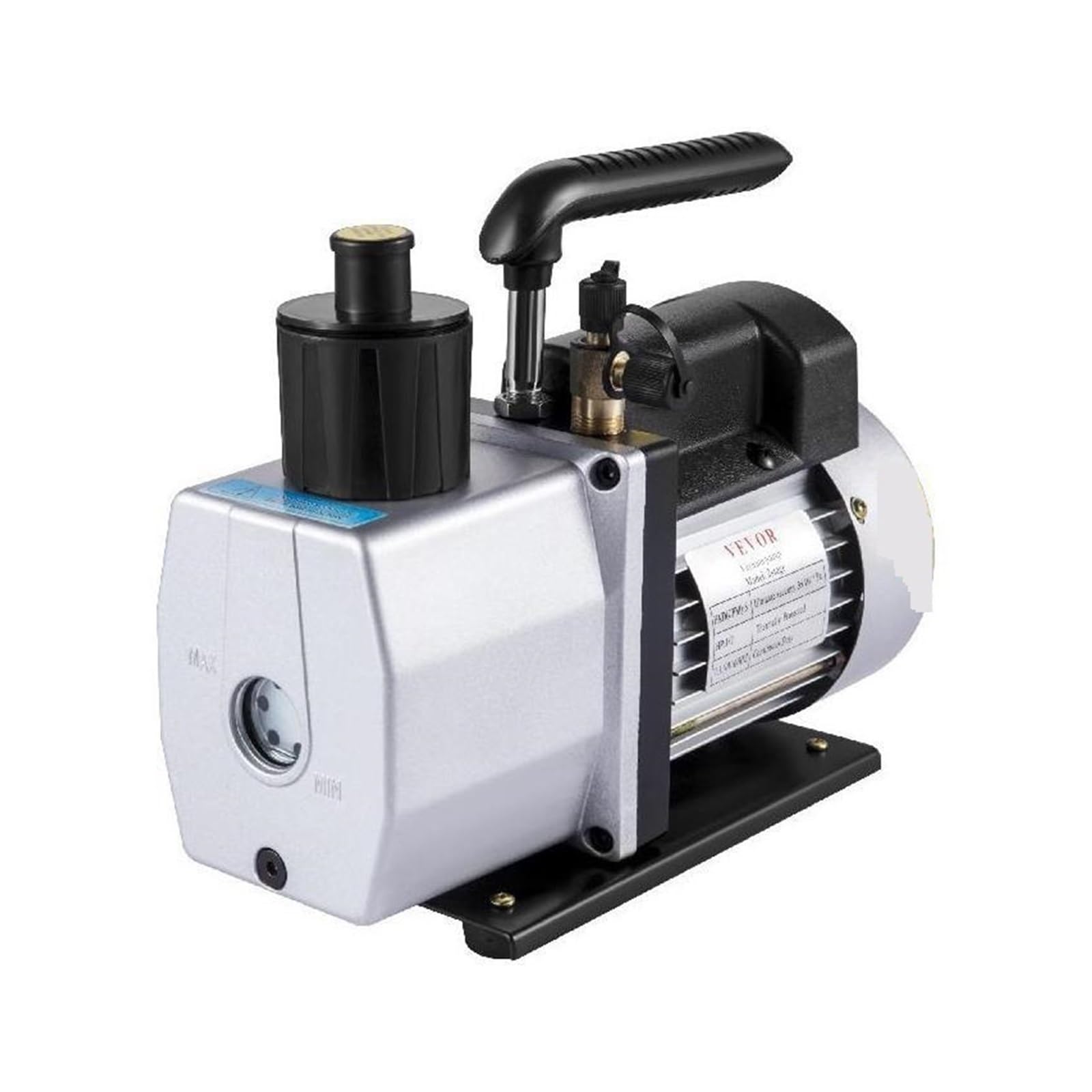 5CFM 1/2 HP Dwustopniowa pompa próżniowa czynnika chłodniczego HVAC 120 V Przenośna chłodnicza do domowego klimatyzatora Pakowanie Do użytku DIY