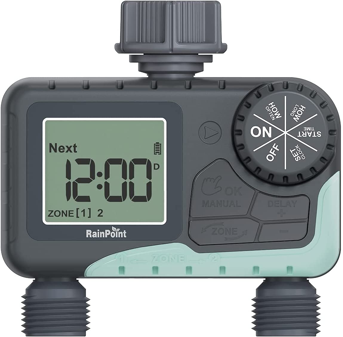 Buy RAINPOINT Sprinkler Timer, Programmable Garden Hose Timer for