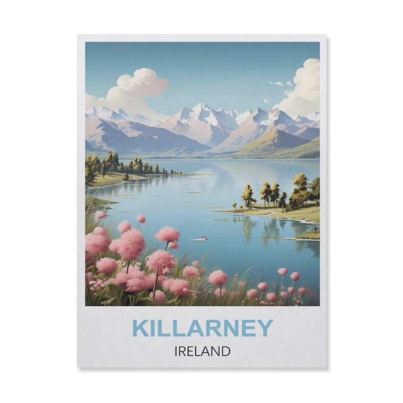 Metal Sign Tin Sign，Killarney Ireland(15x30cm）