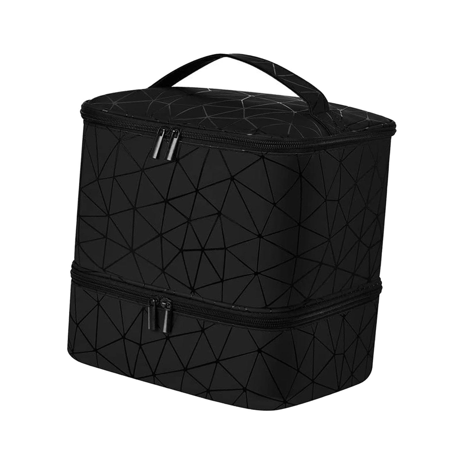 ™ double layer nail polish carrying bag holder storage bag 24x20x24cm portable