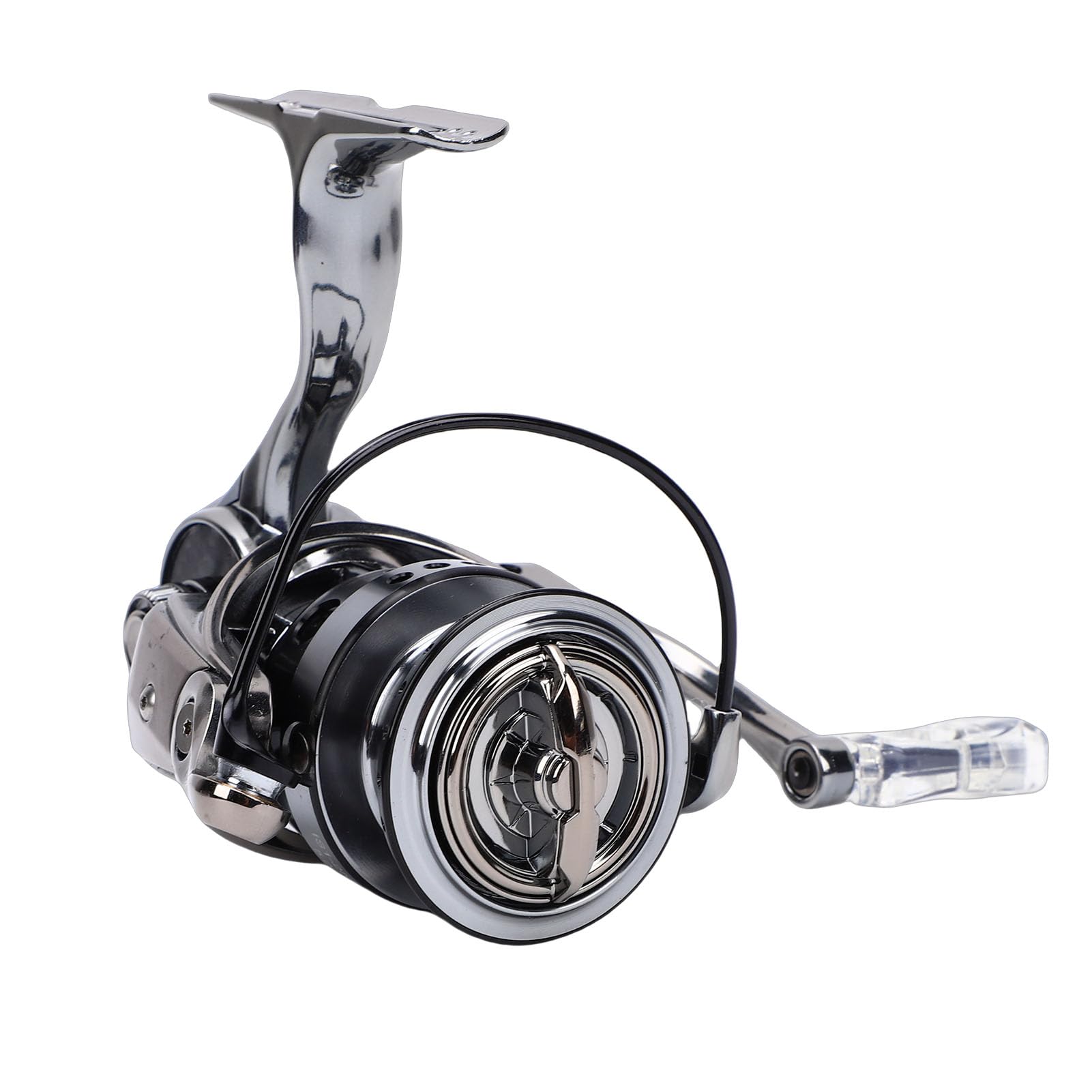 Yosoo Health Gear Kołowrotek Lekki Kołowrotek Spinningowy z Włókna Węglowego 4KG Hamulec 5.2 1 Przełożenie Szpula ze Stopu Aluminium dla Wędkarzy Słodkowodnych Słodkowodnych