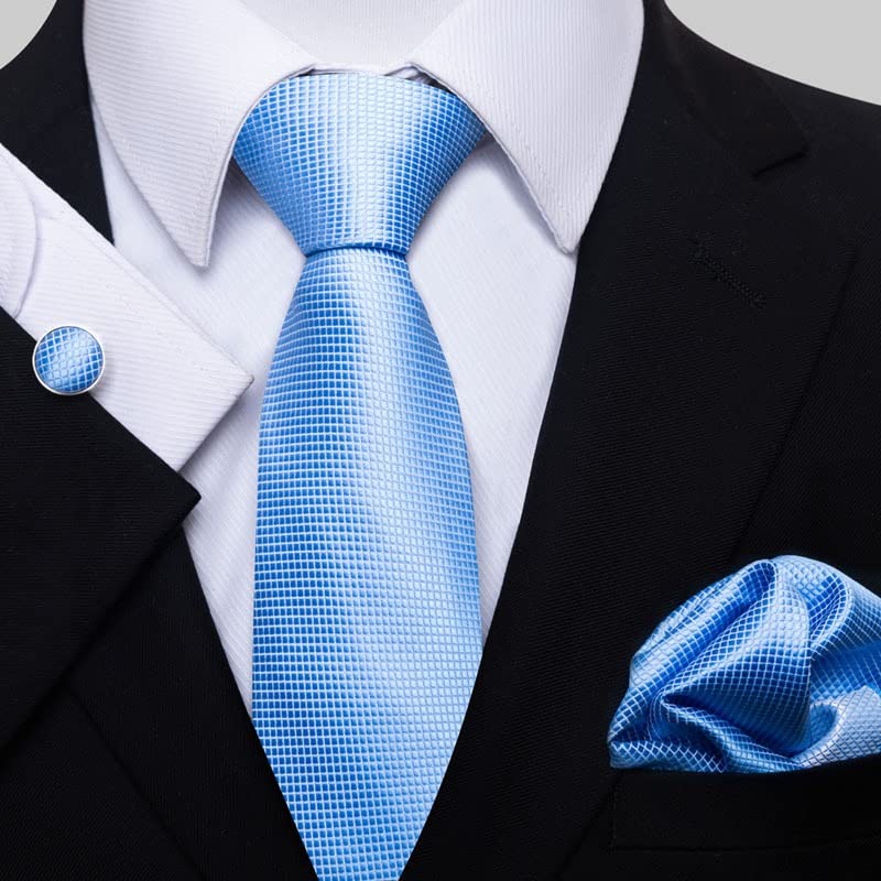 Set de corbata para hombre con accesorios en caja miniatura 3