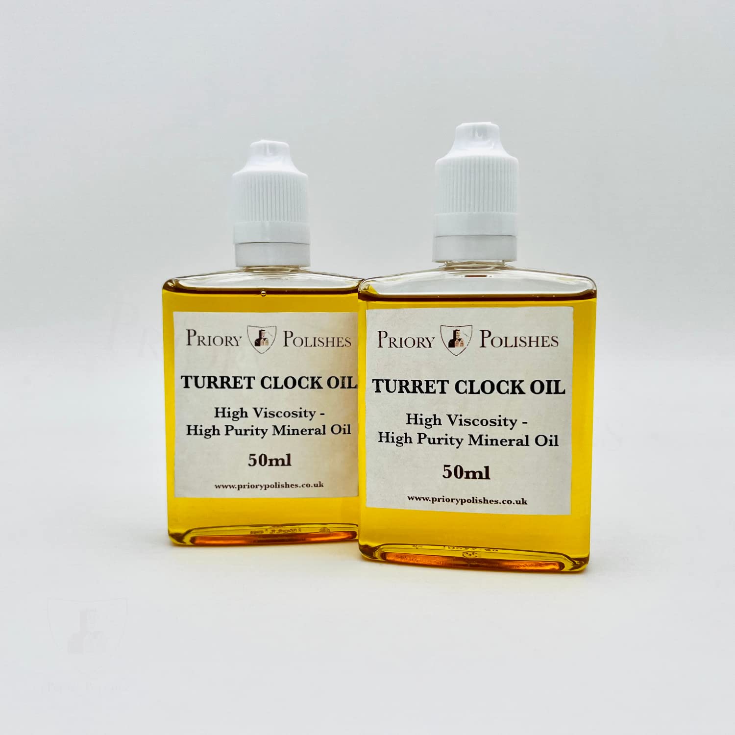 Priory Turret Clock Oil with precision nozzle (100ml)