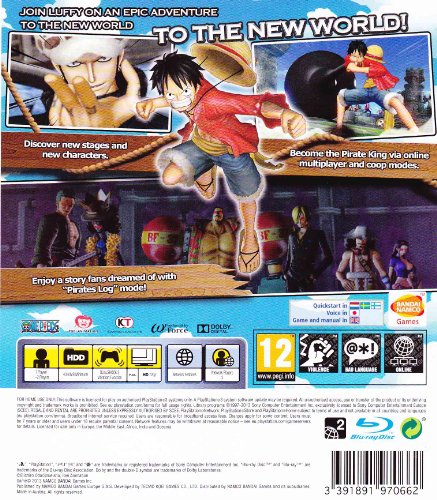 One Piece: Pirate Warriors 2 / Kaizoku Musou Ps3 Game (English Language) For Playstation 3 [Playstation 3] #TOP1