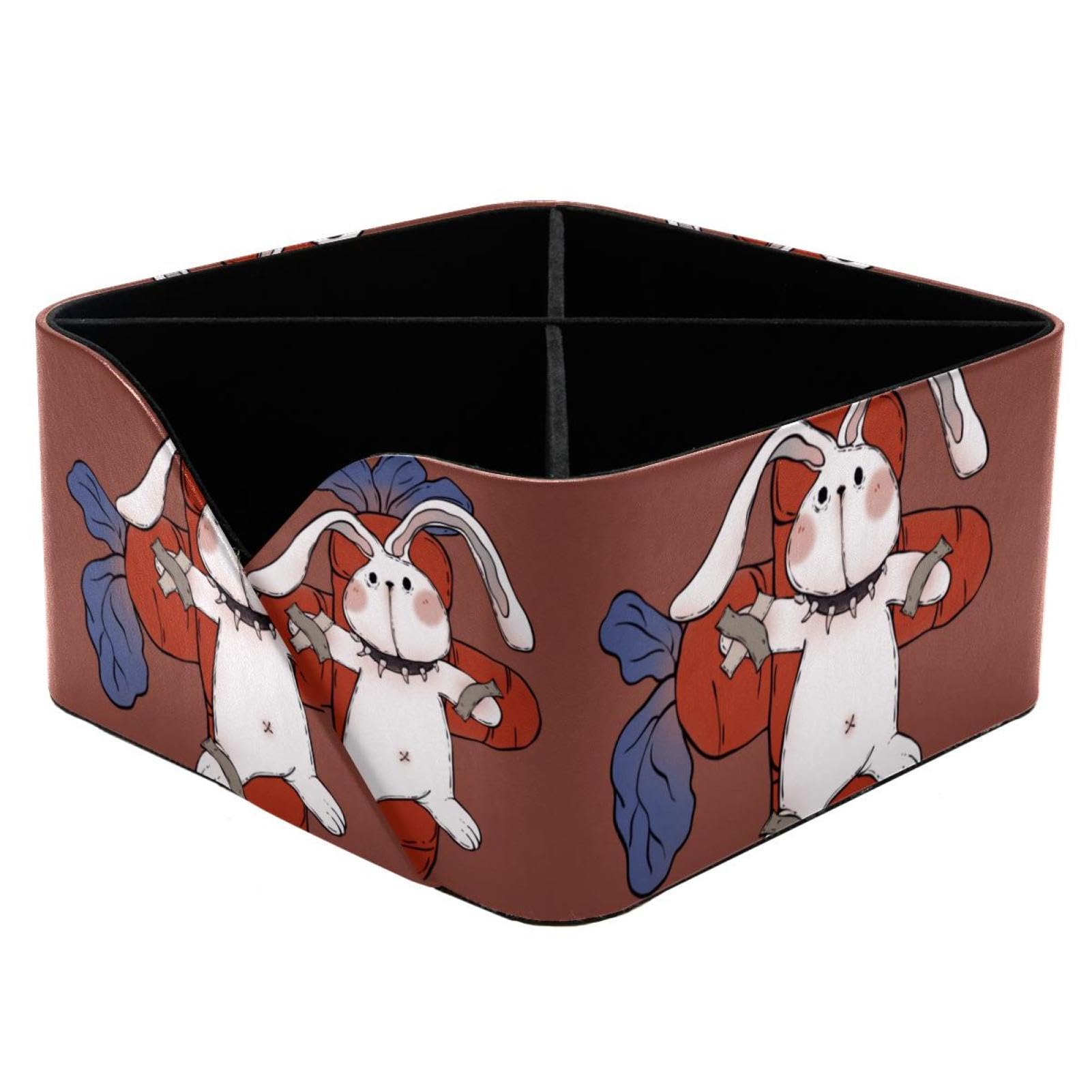 Boîte de rangement lapin pour en finir avec le désordre des cosmétiques