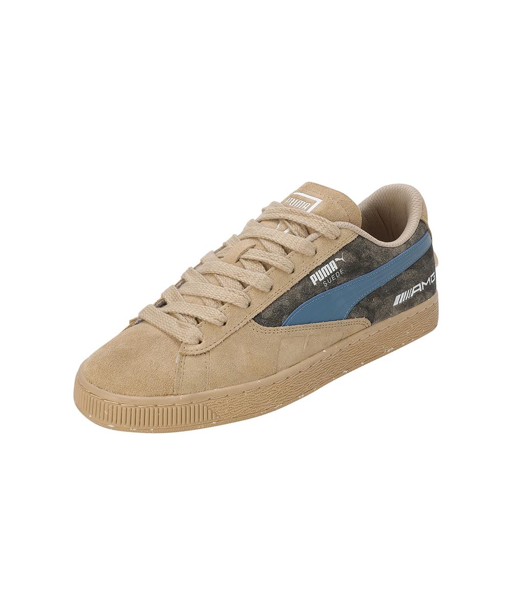 Puma Unisex-Adult AMG Suede T Sand Dune-Blue Horizon Sneaker - 7 UK (30848802) (B0D6VR2VZY) Amazon Price History, Amazon Price Tracker