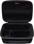 XANAD Cas dur pour Sony ZV1F / ZV-1 / ZV-1 II/ZV-1F Appareil photo numérique s'adapte Vlogger Accessory Kit Tripod et Microphone - Sac de rangement de protection de voyage pourpre
