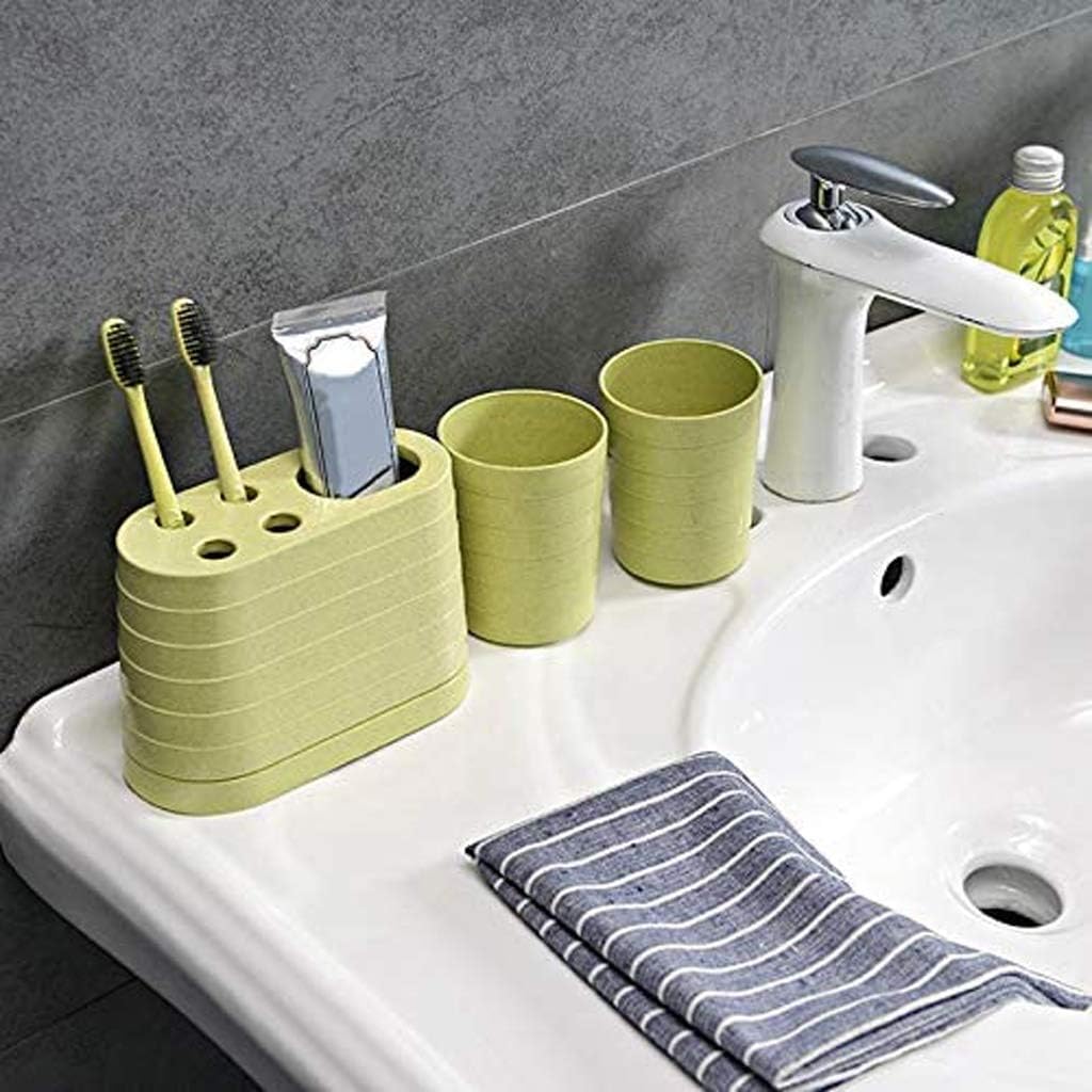 Creative and Simple Toothpaste Toothbrush Holder, Multifunctional Mouthwash Toothbrush Set, Bathroom Household