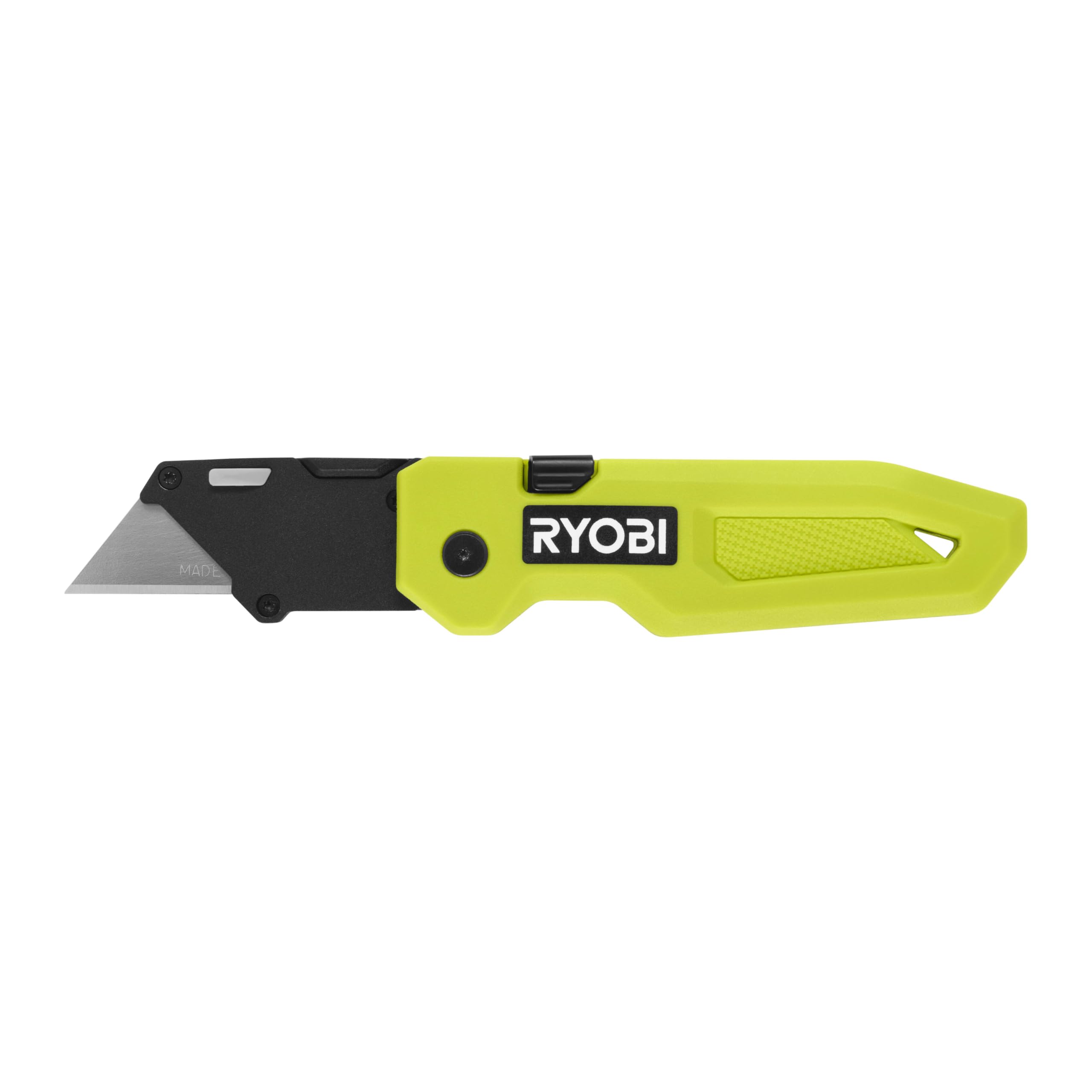 RYOBI - Cutter à Lame Rétractable - RHCKF-​2 - Couteau Usage Intensif, Changement Lame Rapide, Sécurité