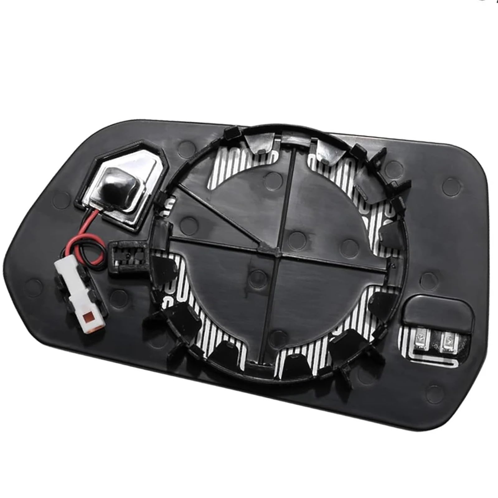 Miroir adhésif Rétroviseur latéral chauffant avec lentille en verre et angle mort pour Ford pour Mustang 2015-2017 FR3Z17K707R(Right Passenger)