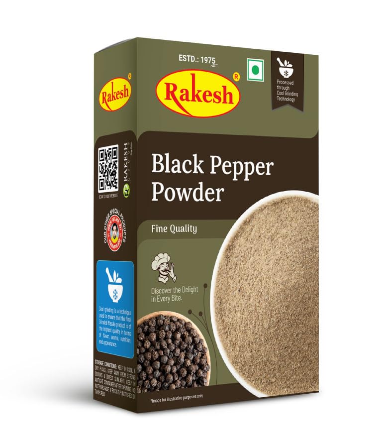 Rakesh- Black Pepper- Powder- 50g