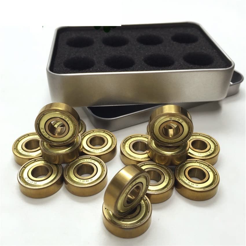 専用リンク Amazon.co.jp: DINGGUANGHE 16pcs 608zz金ベアリングスケート