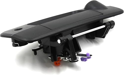 Miniatura 6 de Manija de puerta trasera con agujero de cámara texturizado negro para Toyota Tundra 2007 2013 690900C050