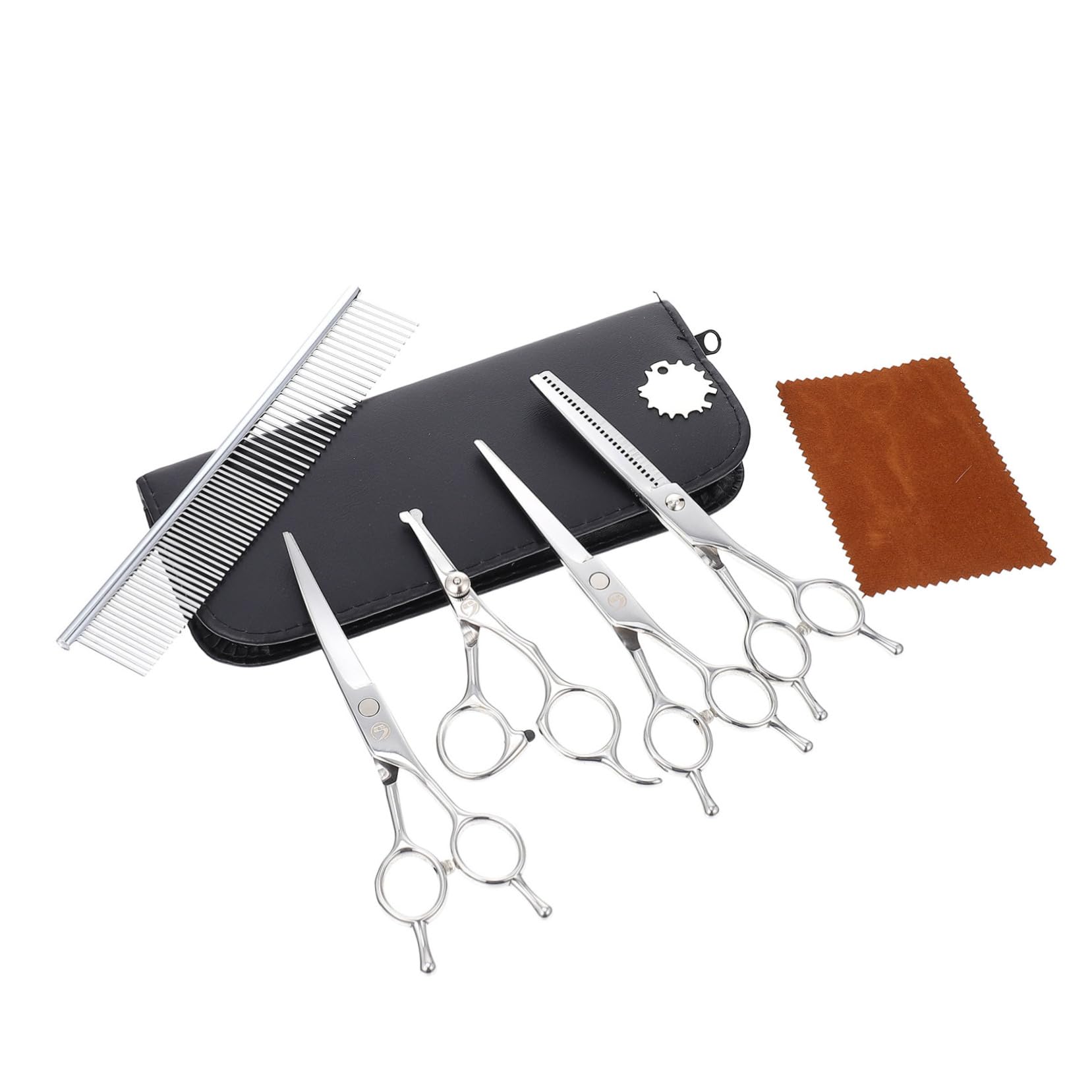 BESPORTBLE Ciseaux De Coupe Pour Animaux De Compagnie Acier Inoxydable Ciseaux De Toilettage Pour Chiens Pour Poils Animaux